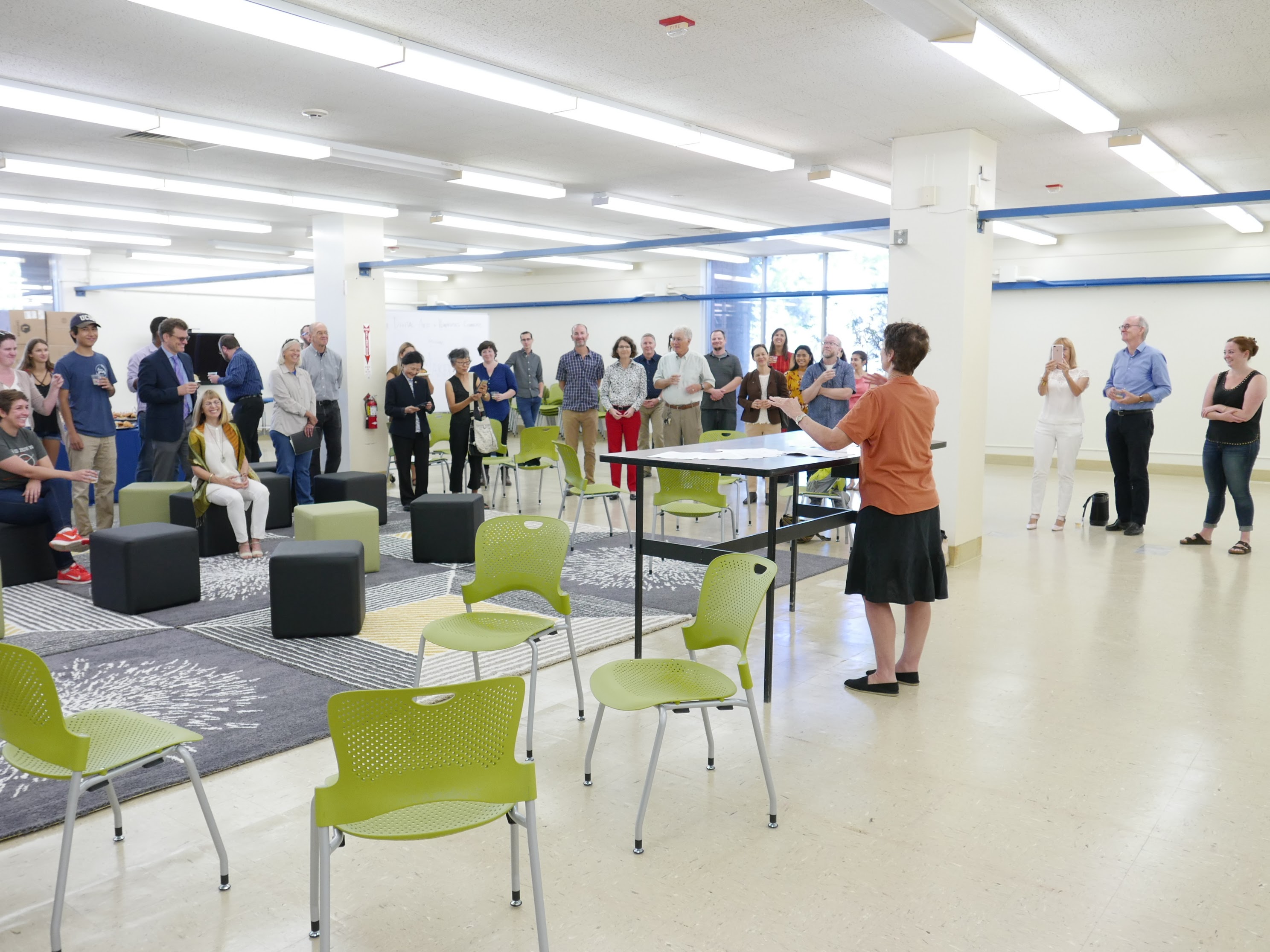Prof. Fumerton Inaugurates the MakerLab